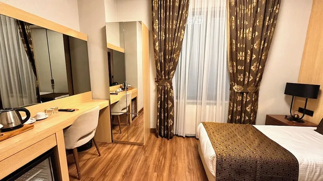 غرفة اقتصادية بسريرين منفصلين، Pell Palace Hotel and Spa 4/5