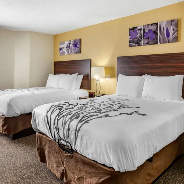 غرفة بسريرين كوين يُسمح فيها بالحيوانات الأليفة، Sleep Inn Henderson 1/4
