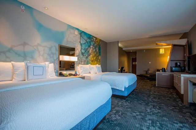 Room, 2 Queen Beds, Accessible, Courtyard Jackson Airport Pearl 2/3
