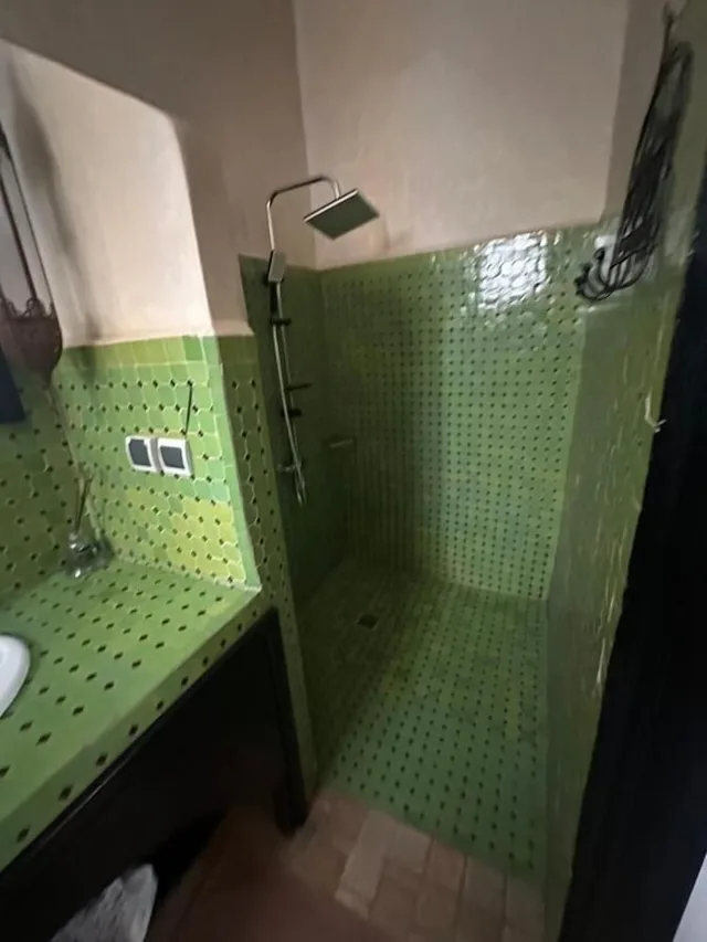 غرفة بسرير كوين بشرفة، Riad Dar Awil 6/6