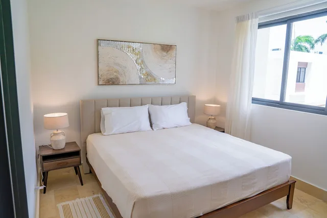 3 Bedrooms, Family, House, 1 King and 2 Double Beds, Queen Bed, Courtyard View, Patio، Xeliter Green One Playa Dorada 3/8