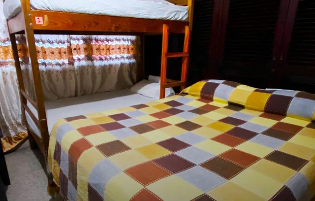 سكن مشترك مختلط أساسي بأسرّة بطابقين بغرفة نوم واحدة، Tamarindo hostel 2/4