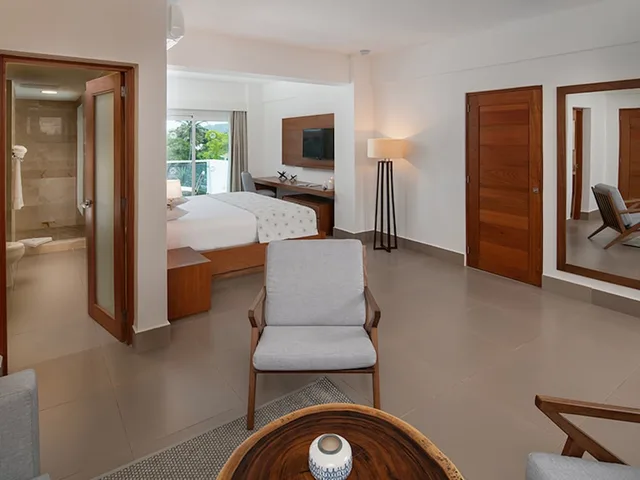 غرفة رئاسية بسرير كينج بإطلالة على البحر، Presidential Suites Cabarete 6/6