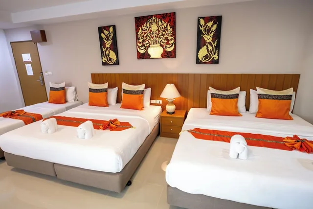 Deluxe, Family, 1 Single and 2 Double Beds، Huen Jao Ban Hotel 4/9