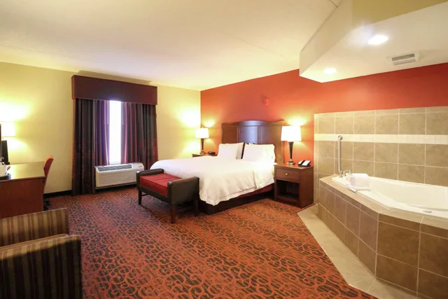 غرفة بسرير مزدوج، Hampton Inn Columbus South 1/3