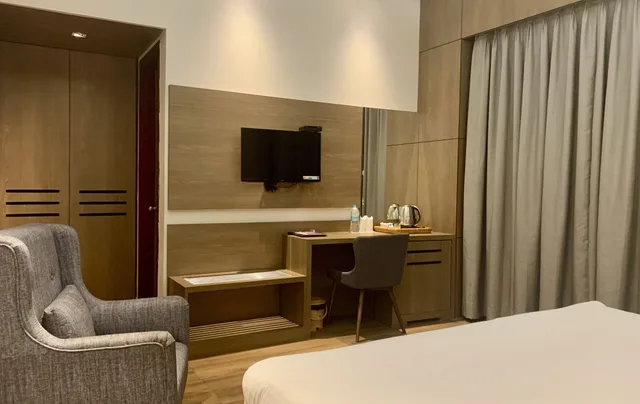 غرفة قياسية بسرير مزدوج، GREEN WOOD RESORT 2/3