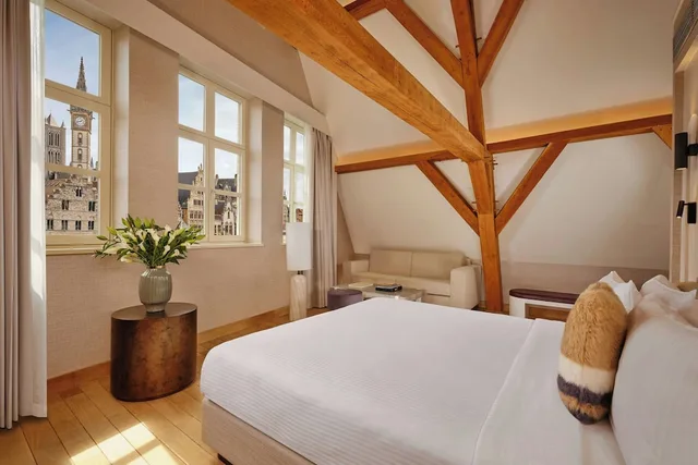 غرفة بريميوم بسرير كينج، Marriott Ghent 2/8