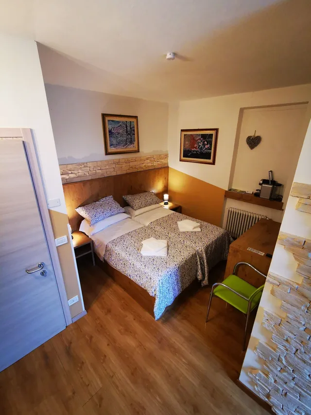 غرفة اقتصادية مفردة بسرير مزدوج، Hotel Tarvisio 9/10