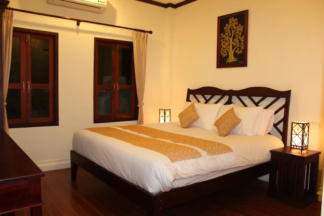غرفة ديلوكس بسرير مزدوج، Luang Prabang Legend Hotel 3/10