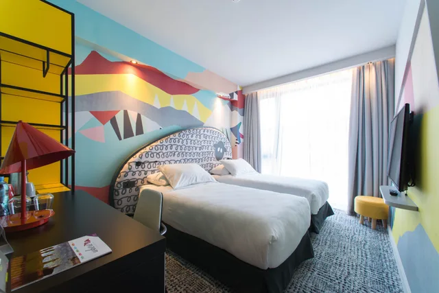 غرفة قياسية بسريرين منفصلين، Ibis Styles Tbilisi Center 3/6