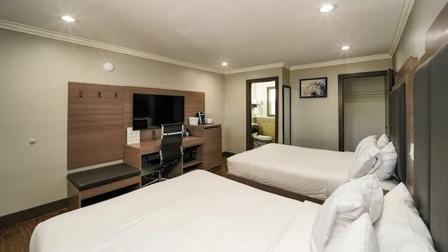 غرفة بسريرين كوين لذوي الإعاقة، Americas Best Value Inn Antioch 1/10