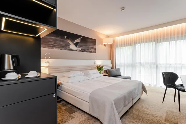 غرفة بسرير مزدوج أو سريرين منفصلين، Hotel Platan 4/10