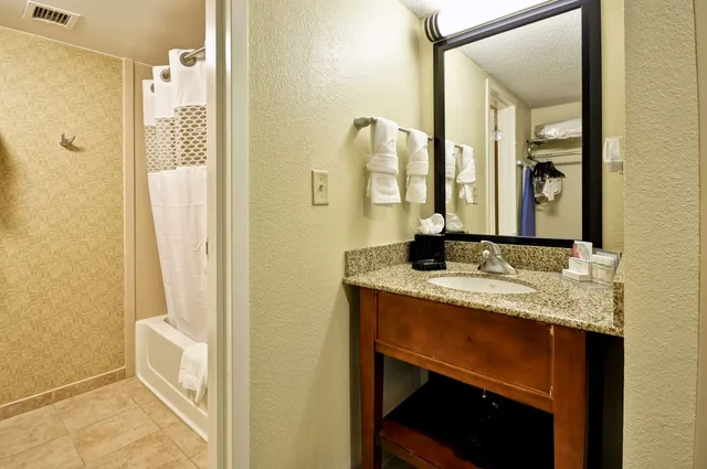 Study, King Bed, Sofa، Hampton Inn Chicago/Gurnee 6/6