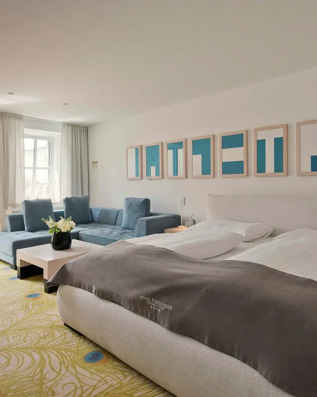 جناح جونيور بسرير كينج بشرفة، FORSTINGER HOTEL 2/3