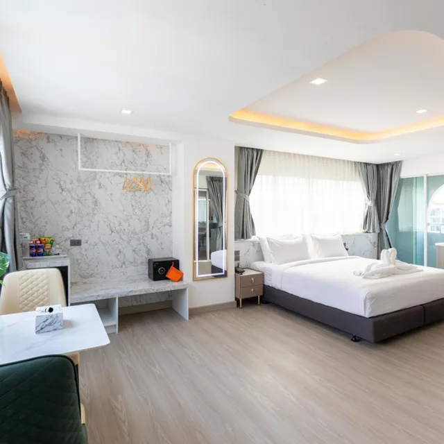 غرفة سوبيريور بسرير مزدوج أو سريرين منفصلين، Airbus Hotel at Phawana Station 2/3