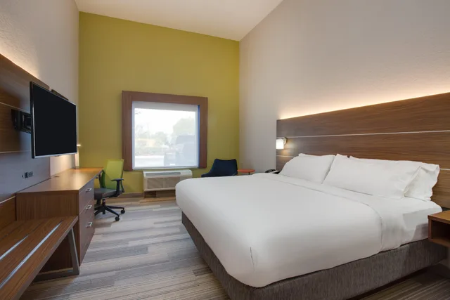 غرفة بسرير كينج لذوي الإعاقة، Holiday Inn Express & Suites Tampa-Fairgrounds-Casino, an IHG Hotel 1/2