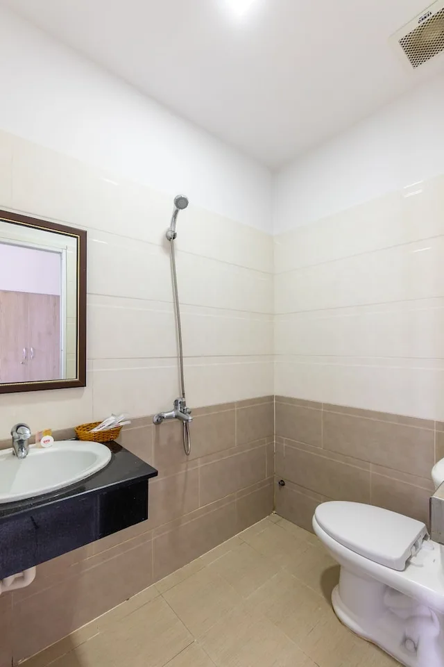 غرفة ثلاثية بسرير كوين وسرير فردي، Bong's House Homestay 6/6