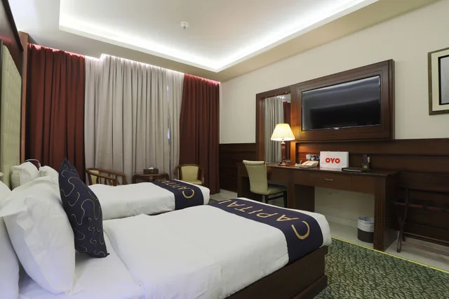 غرفة قياسية بسريرين منفصلين، Queen Palace Hotel 1/2