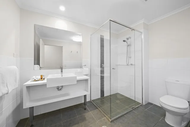 شقة بسرير كينج وسريرين منفصلين بغرفتي نوم، MACQUARIE WATERS BOUTIQUE APARTMENT HOTEL 1/1