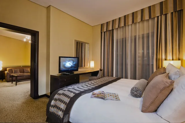 جناح تنفيذي بإطلالة على المسبح بـ3 غرف نوم، TIME Oak Hotel and Suites 3/5