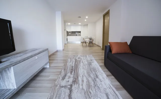 شقة كومفورت بسرير كينج بغرفة نوم واحدة مع أريكة، Apartaments Ponent 5/7