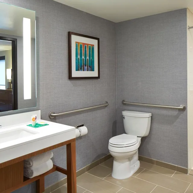 جناح بسرير كينج مع أريكة لذوي الإعاقة، Hyatt Place Lansing – East 2/3