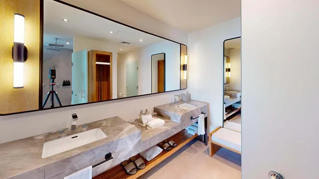2 Bedrooms, Penthouse Suite, 1 King and 2 Queen Beds، AVA Resort Cancun All Oceanfront - All Inclusive 5/6