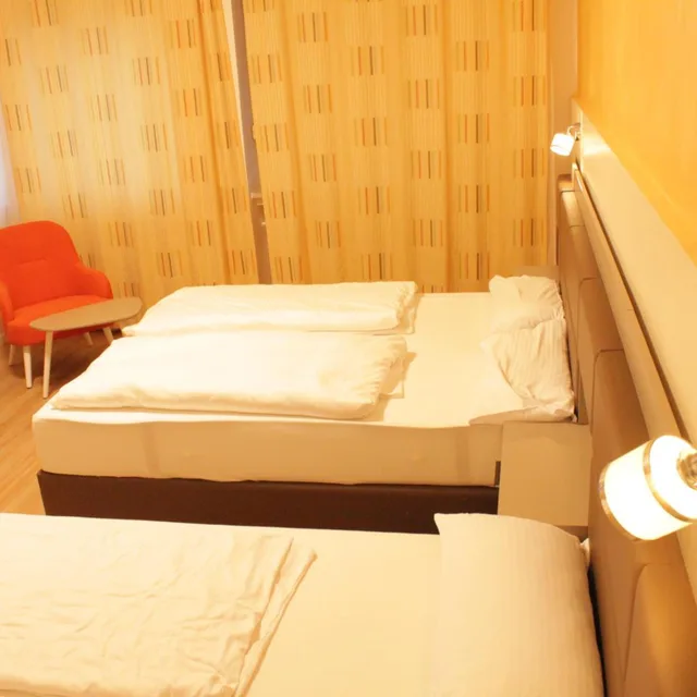 غرفة عائلية، Isar City Hotel 10/10
