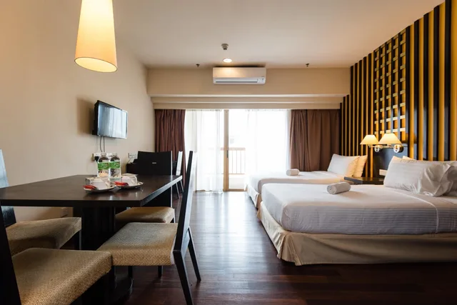 استوديو ديلوكس بسريرين منفصلين، Resort Suites At Bandar Sunway 3/7