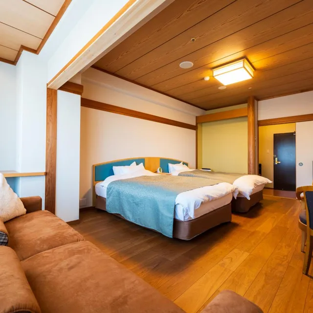 غرفة قياسية بسريرين منفصلين، ONIYAMA HOTEL 3/5