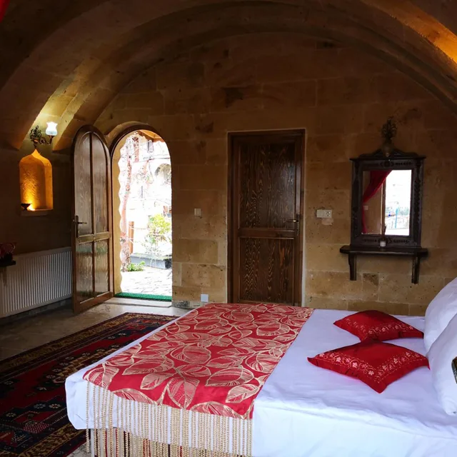 غرفة ديلوكس بسرير مزدوج بشرفة، Roc Of Cappadocia 5/5