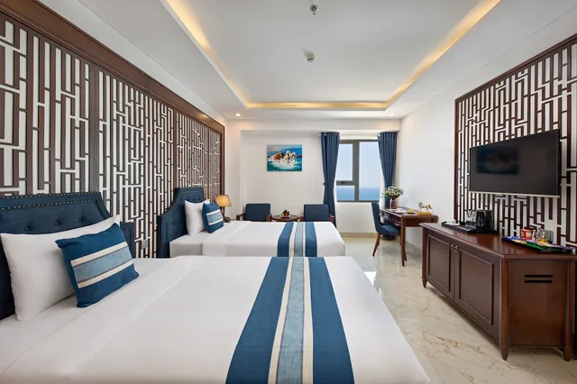 Ocean, Family, Studio, 1 King and 1 Single Beds، Eden Ocean View Hotel Da Nang 4/5