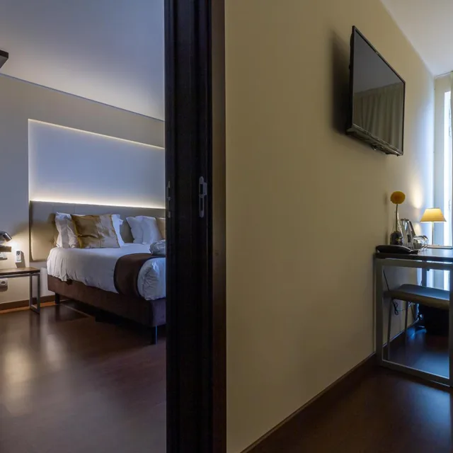 غرفة بسرير مزدوج بشرفة، In Gold Hotel & Spa 1/8