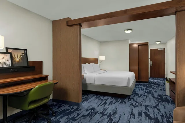 جناح بسرير كينج مع أريكة لذوي الإعاقة، Fairfield Inn And Suites By Marriott Salt Lake City Midvale 6/10