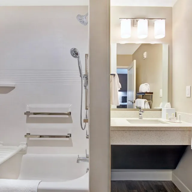 استوديو بسرير كينج مع أريكة، TownePlace Suites by Marriott Jackson Airport/Flowood 7/10