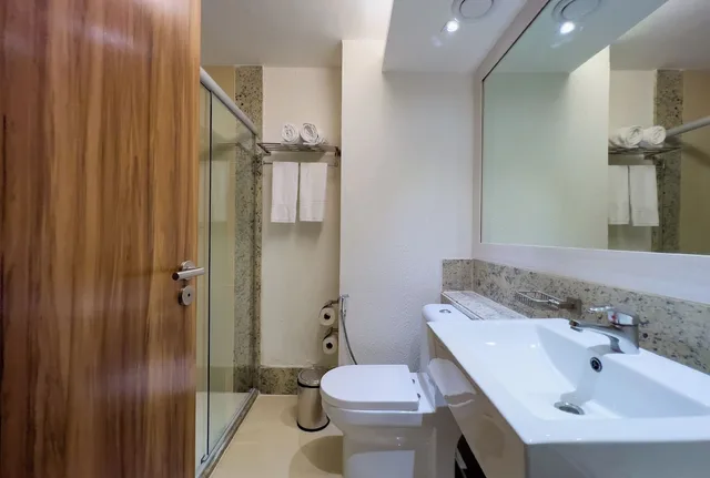 غرفة قياسية بسريرين منفصلين وسرير كينج، Praiamar Arena Hotel 4/6