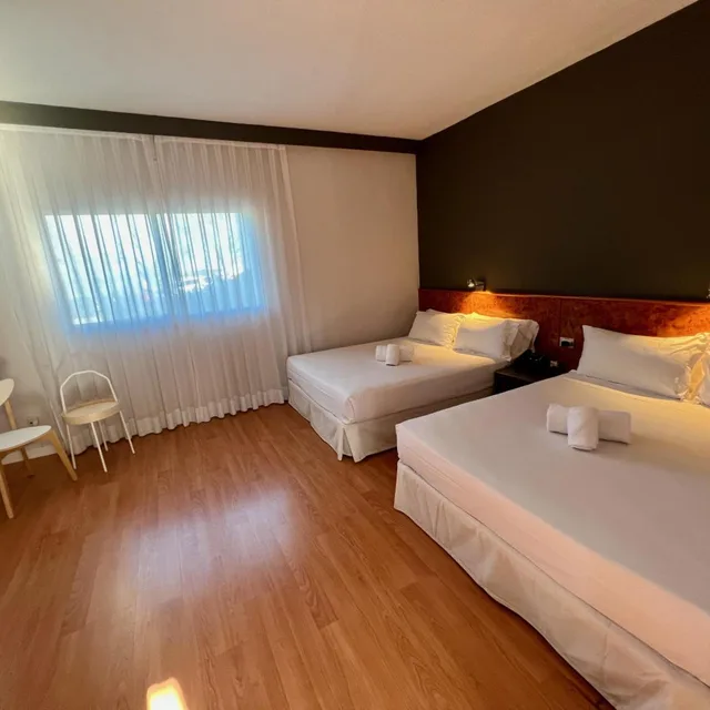 غرفة عائلية رباعية بسريرين، Ap Hotel Madrid Airport 1/5