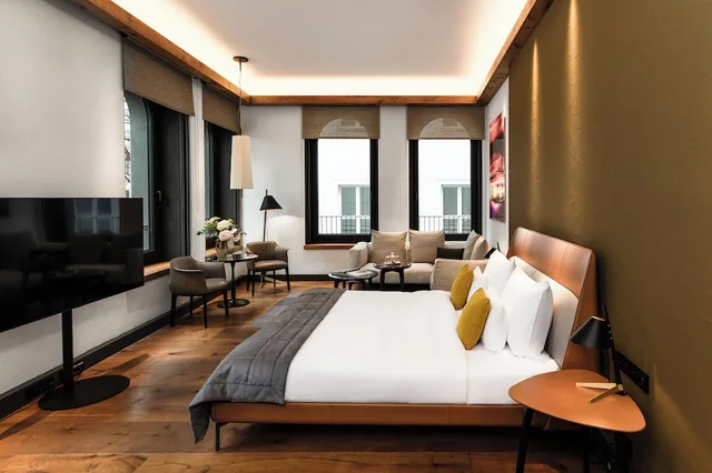 جناح جونيور ركني بسرير كينج بإطلالة على المدينة، DO & CO Hotel Munchen 3/3