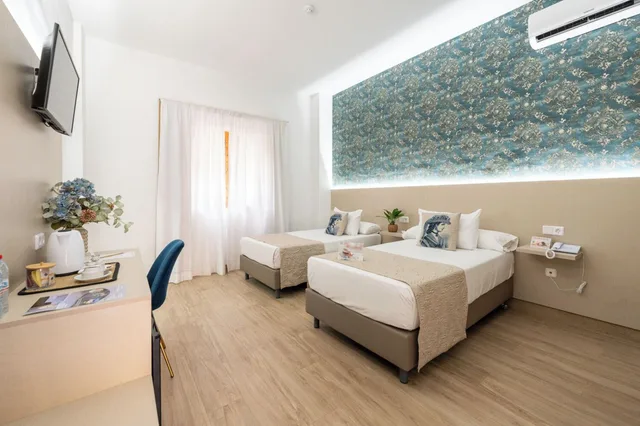 غرفة بسريرين، Hotel Plaza del Castillo 4/10