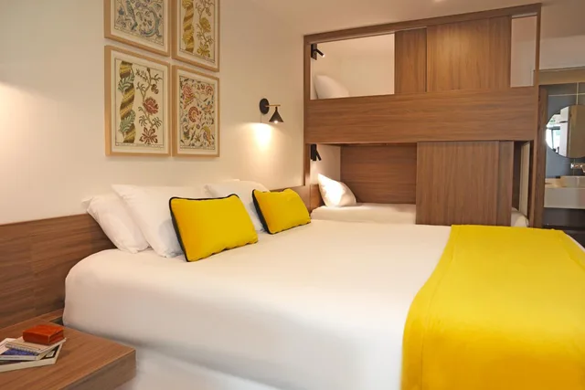 غرفة رباعية، TIMHOTEL LE LOUVRE 3/5