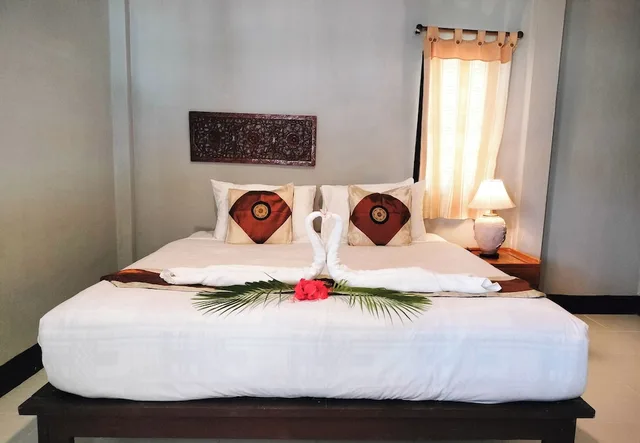 بنغل ديلوكس ثلاثي بسرير مزدوج وسرير فردي، Phuwadee Resort And Spa 1/2