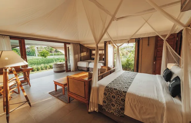 Family, King Bed, Garden View, Glamp Nusa 2/6