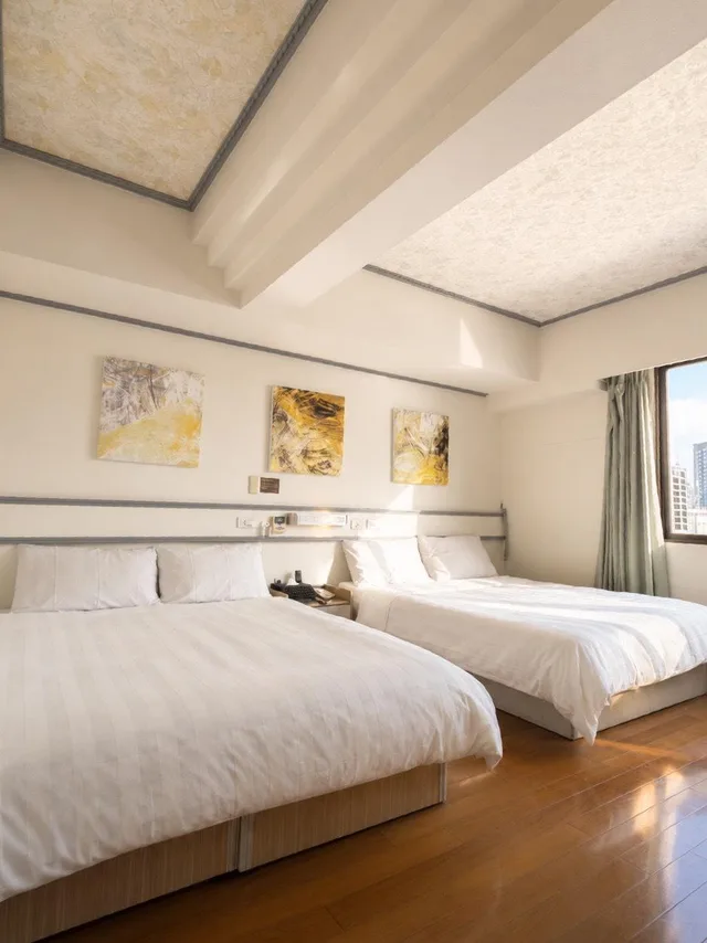 غرفة قياسية بسريرين منفصلين، Fudi hotel 1/1