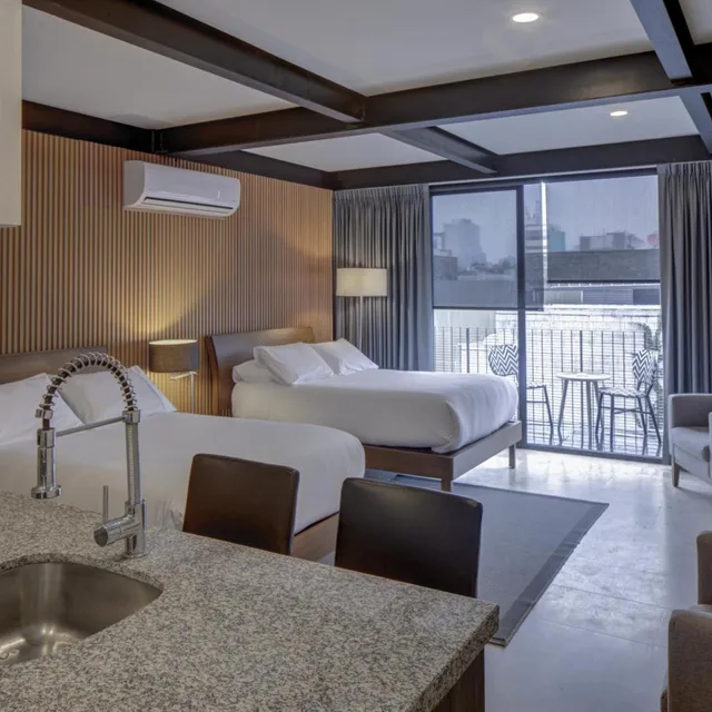 غرفة بسريرين منفصلين، MX Grand Suites 4/8