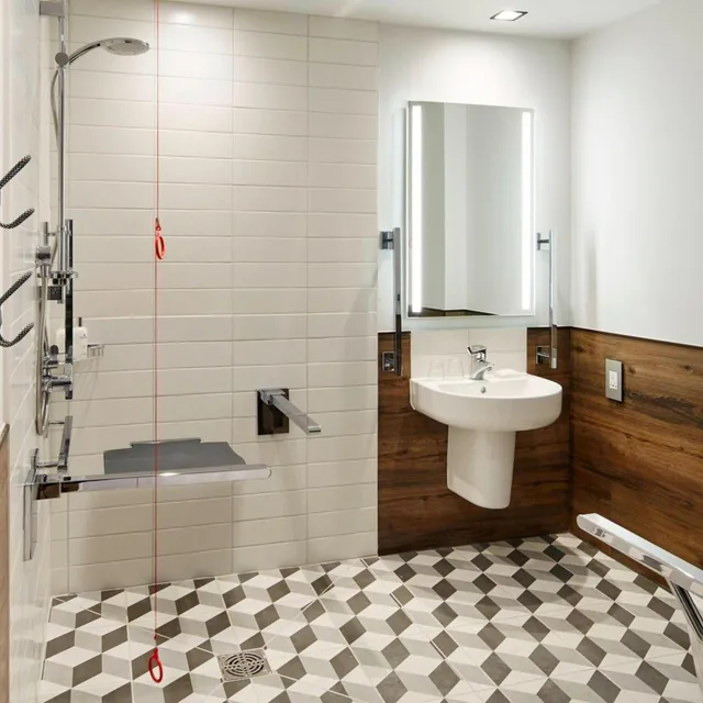 جناح استوديو بسرير مزدوج لذوي الإعاقة، Residence Inn By Marriott London Kensington 3/4