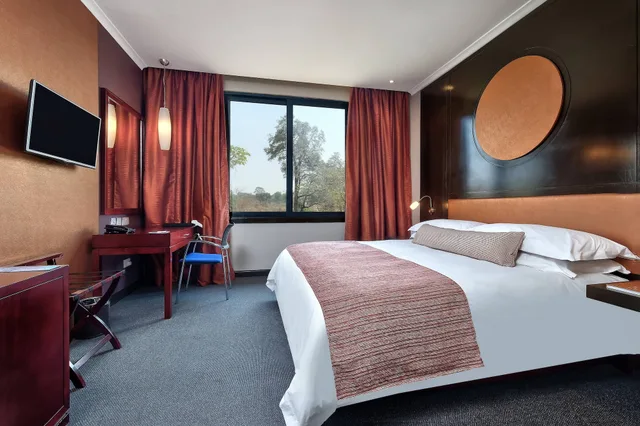 غرفة ديلوكس بسرير كينج بإطلالة على الحديقة للمدخنين، PROTEA HOTEL NDOLA 5/8