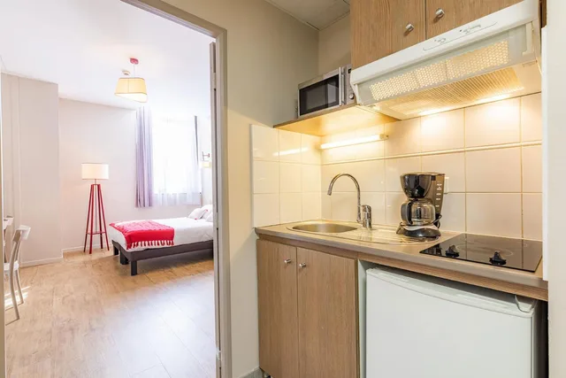 استوديو سوبيريور بسرير مزدوج مع أريكة، Appart City Confort Strasbourg Centre 5/5