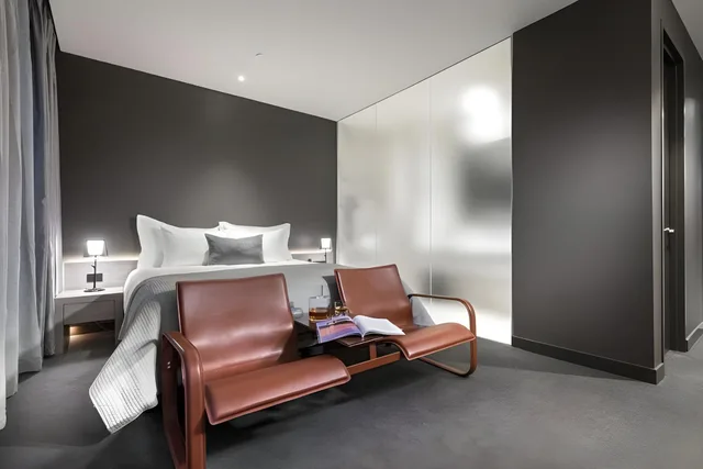 غرفة بريميير ديلوكس، The Melbourne Hotel 1/1