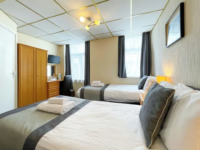 غرفة صغيرة بسريرين منفصلين، The Auckland Hotel 1/2