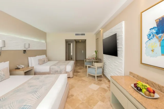 غرفة سوبيريور بسريرين مزدوجين بإطلالة على البحر، Krystal Grand Cancun All Inclusive 6/10